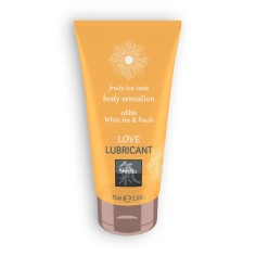 Lubrificante Beijável Love Fruity Tea com Sabor a Chá Branco e Pêssego Shiatsu - 75ml - PR2010353551