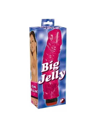 Vibrador Big Jelly Rosa #1 - PR2010320459