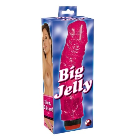 Vibrador Big Jelly Rosa #1 - PR2010320459