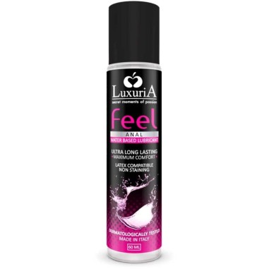 Luxuria Feel Anal Lubrificante à Base de Água 60ml - PR2010362675