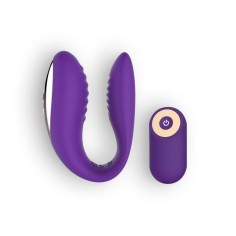 Vibrador Recarregável com Comando para Casal Roxo Toyz4lovers - PR2010352800