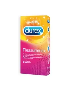 Preservativos Durex Pleasuremax - 6 Unidades - PR2010333980