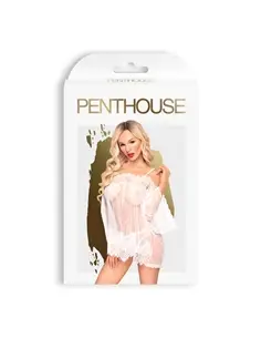 Camisa de Noite e Cueca Lip Smacker Penthouse Branca - 38-40 M/L - PR2010367223 2