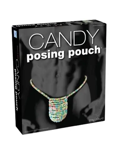 Tanga Masculina Comestível Candy Posing Pouch - PR2010313727