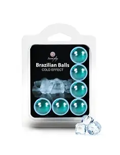 Bolas Lubrificantes Brazilian Balls Efeito Frio 6 X 4Gr - PR2010359598 2