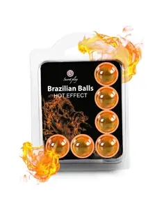 Bolas Lubrificantes Brazilian Balls Efeito Calor 6 X 4Gr - PR2010359600 2