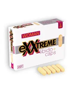 Cápsulas Estimulantes Exxtreme Libido+ Caps para Mulher 5 Cápsulas - PR2010324222