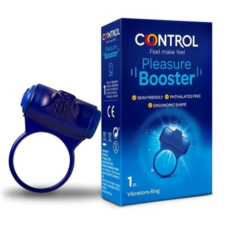 Anel com Vibração Control Pleasure Booster - PR2010347498