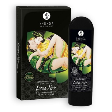 Gel Sensibilizante para Casal Shunga Lotus Noir 60ml - PR2010344972