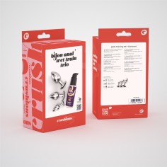 Bijou Anal Wet Train Trio Crushious Preto - PR2010372055 2