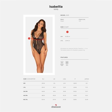 Body Isabellia Obsessive - 36-38 S/M - PR2010373022