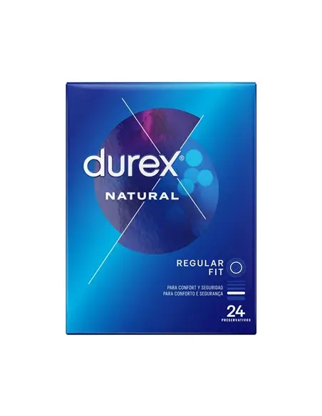 Preservativos Durex Natural Plus 24 Unidades - PR2010308222