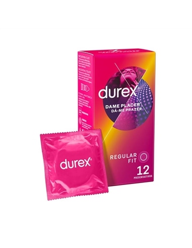 Preservativos Durex Dá-Me Prazer 12 Unidades - PR2010304454