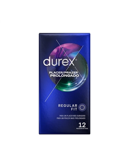Preservativos Durex Prazer Prolongado 12 Unidades - PR2010324137