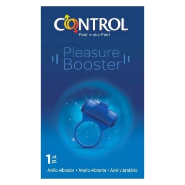 Anel com Vibração Control Pleasure Booster #1 - PR2010347498