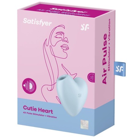 Vibrador Cutie Heart Satisfyer Azul #2 - PR2010373873