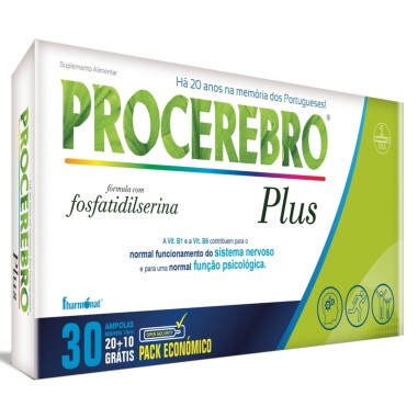 Procerebro Plus 30 Ampolas - PR2010375043