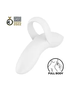 Vibrador de Dedo Bold Lover Satisfyer Branco - PR2010375317