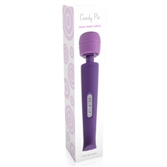 Massajador com Carregador Usb Candy Pie Magic Wand Roxo - PR2010343565 2