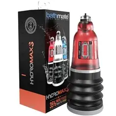 Bomba para o Pénis Bathmate Hydromax 3 Vermelha - PR2010355227