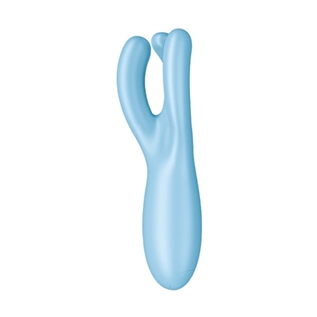Vibrador Threesome 4 com App Satisfyer Azul #3 - PR2010373591