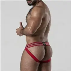 Jockstrap Backroom Bottomless Locker Gear Vermelho - 46 3XL - PR2010380307