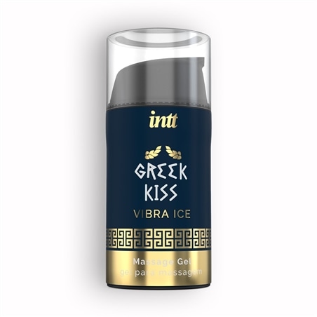Gel de Massagem Anal com Efeito de Vibração Greek Kiss Intt - 15ml - PR2010373124