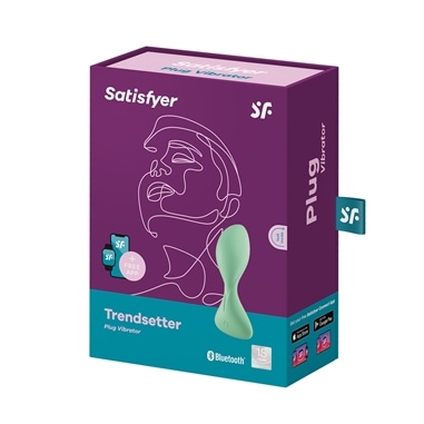 Vibrador Anal Trendsetter com App Satisfyer Verde #8 - PR2010373186