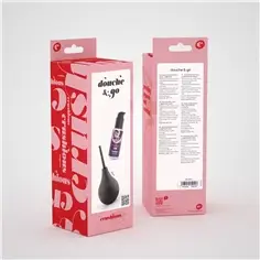 Douche & Go Duche Anal 90Ml com Lubrificante Anal 50Ml Crushious - PR2010372884 2