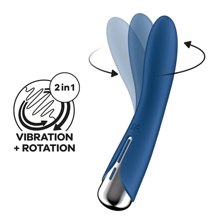 Vibrador Spinning Vibe 1 Azul Satisfyer - PR2010380674