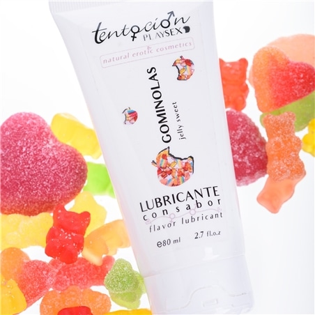 Lubrificante com Sabor a Gomas 80Ml Tentación Play Sex - PR2010380994